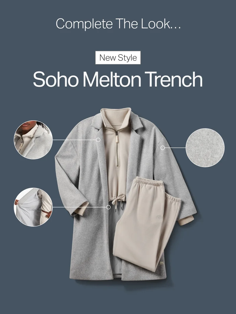 Soho Melton Trench