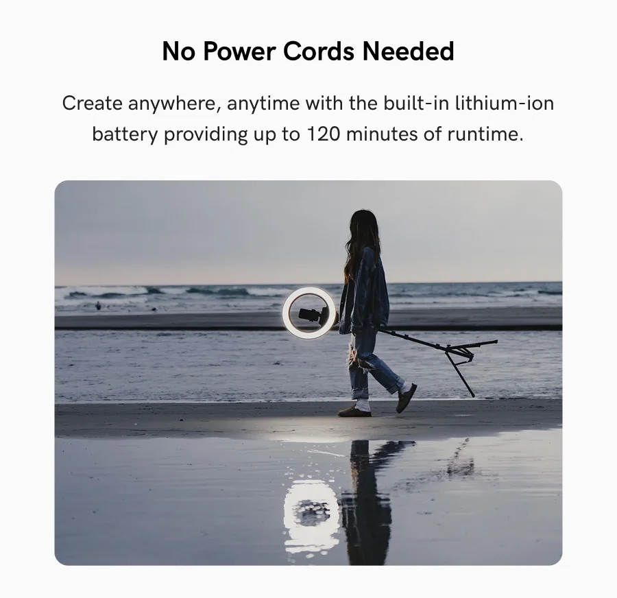 No Power Cords Needed