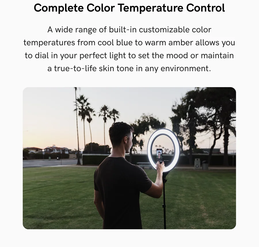 Complete Color Temperature Control
