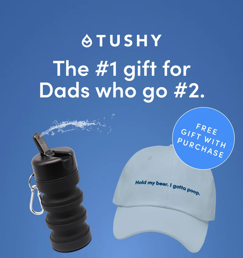 The number one gift for Dads who go number 2