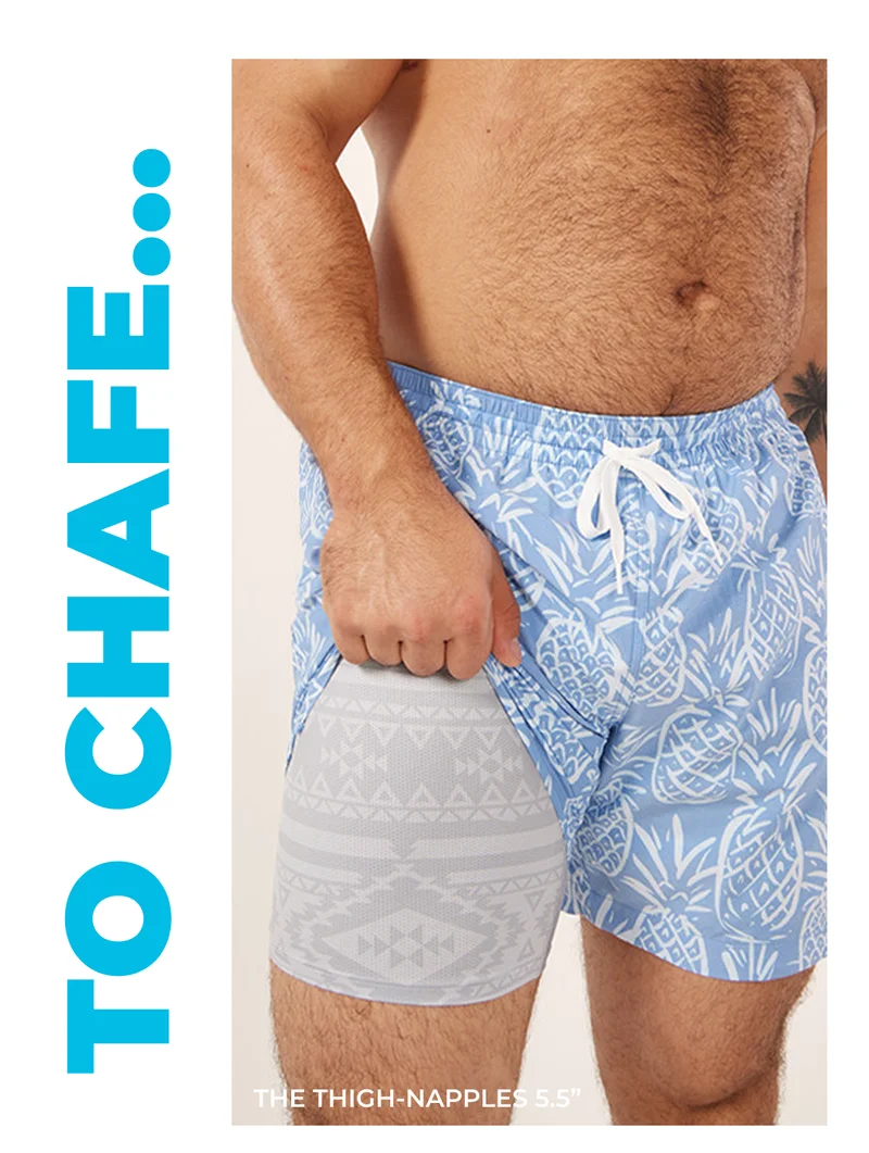 Lined Classic Swim Trunk: The Thigh-Napples 5.5"