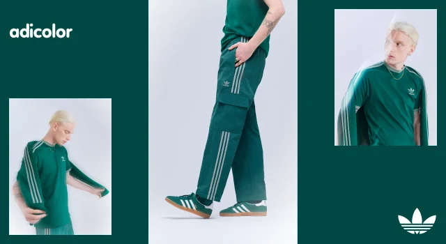 Man wearing green shirt and pants