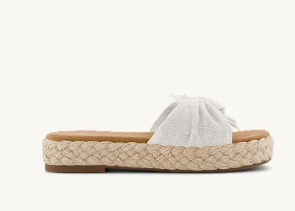Abby Slide Flatform Espadrille Sandal