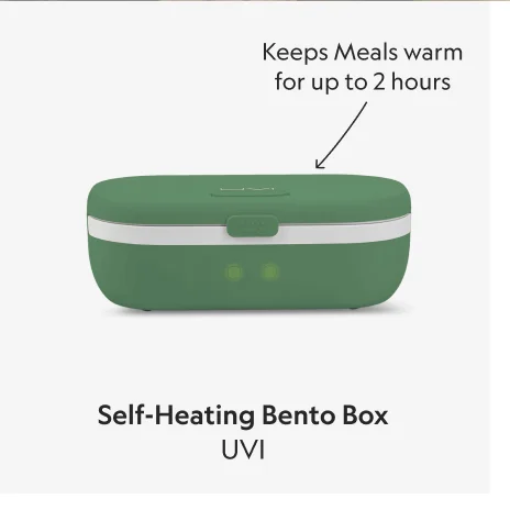 Self-Heating Bento Box