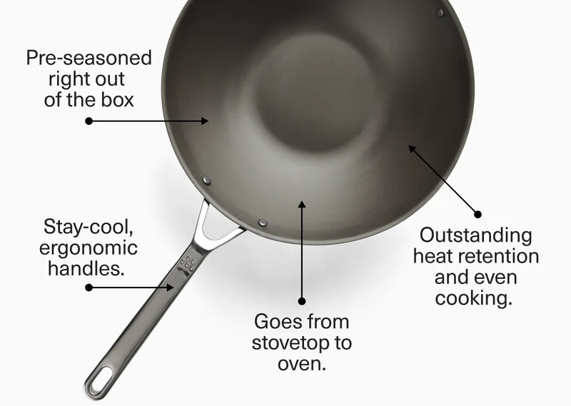 Pre-seasoned right out  of the box