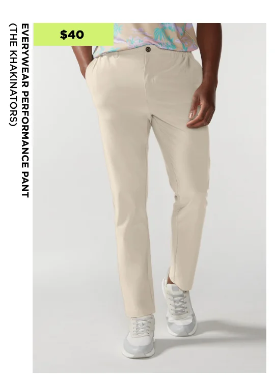 Everywear Performance Pant: The Khakinators