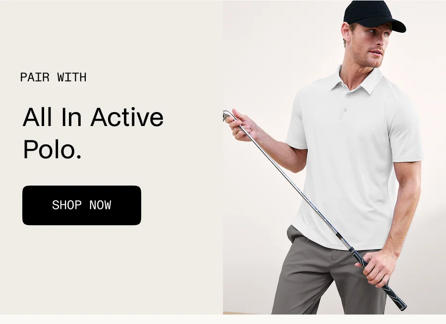 All In Active Men's Polo