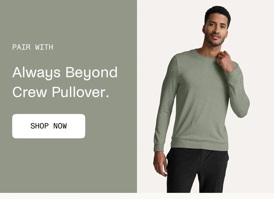 Always Beyond Men's Crew Pullover