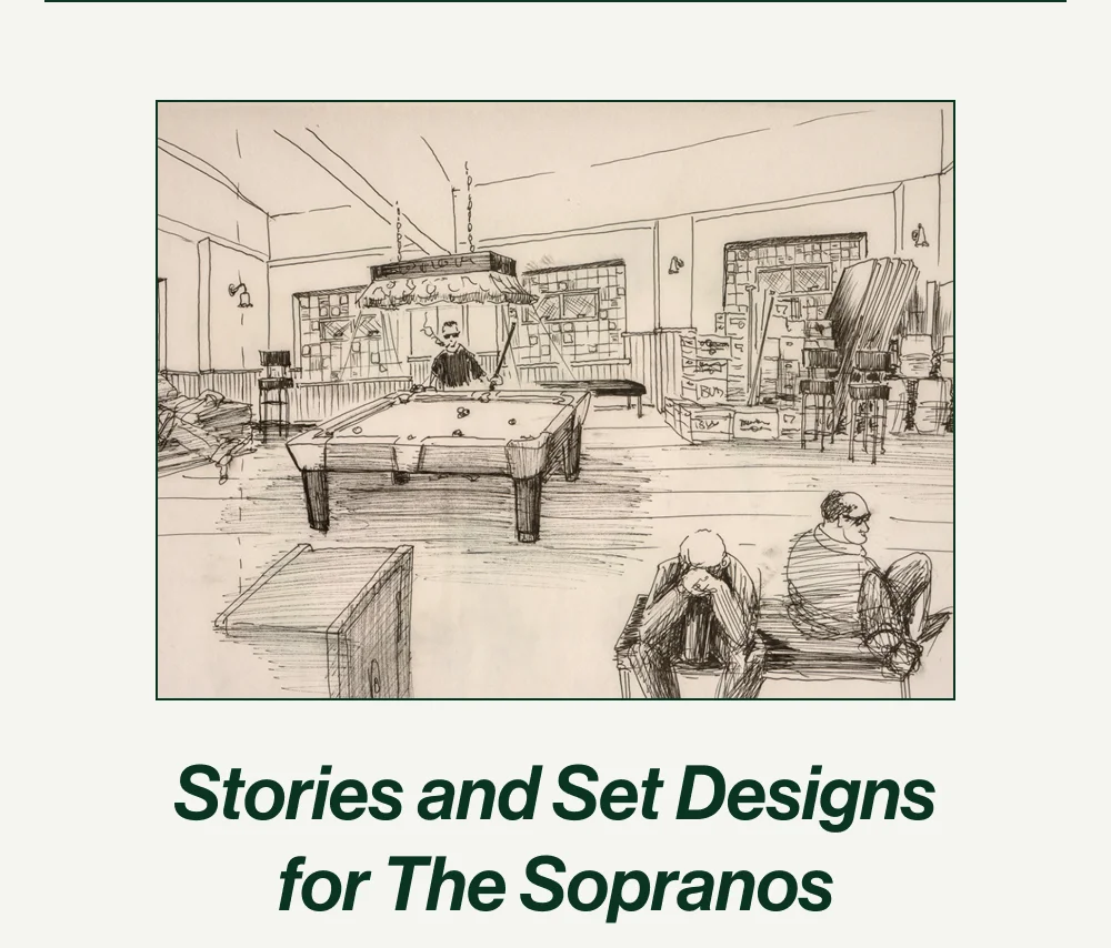 Stories and Set Designs for The Sopranos