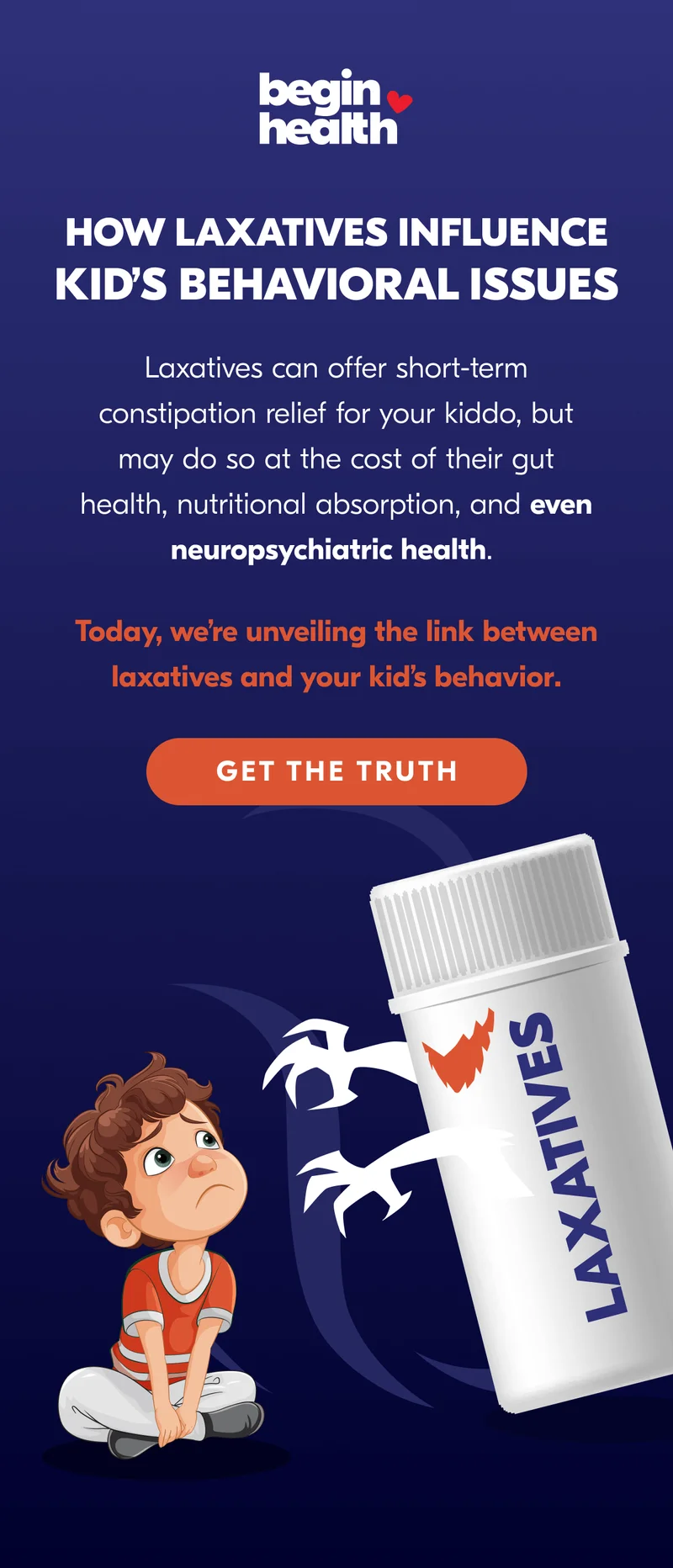 HOW LAXATIVES INFLUENCE BEHAVIORAL ISSUES