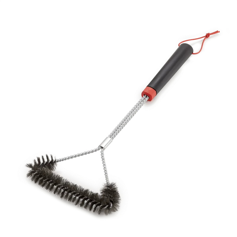 Grill Brush - 18” Three-Sided