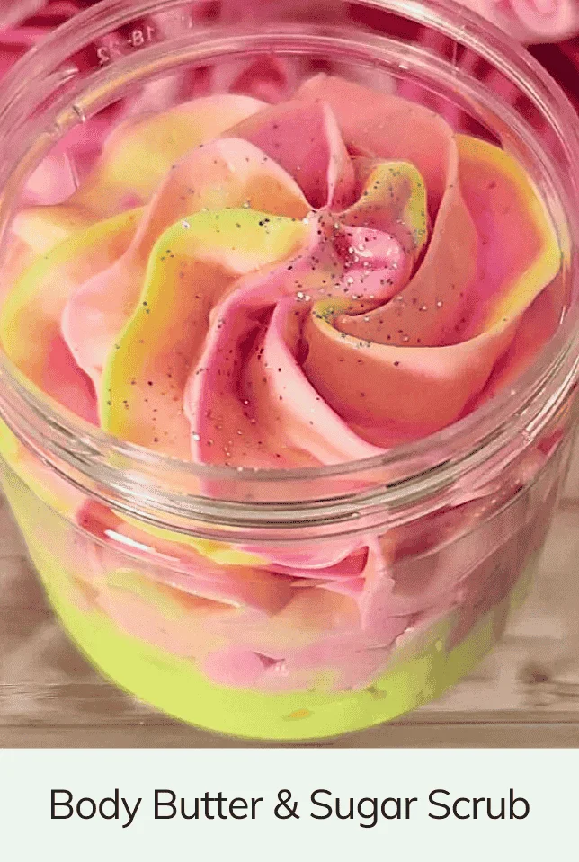 Monthly Handmade Luxury Body Butter & Foaming Sugar Scrub Box
