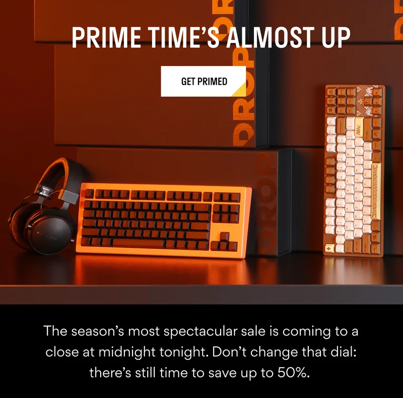 Prime Time's Almost Up
