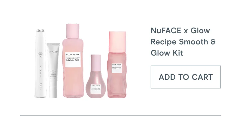 NuFACE x Glow Recipe Smooth & Glow Kit