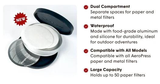 Travel Filter Holder Features