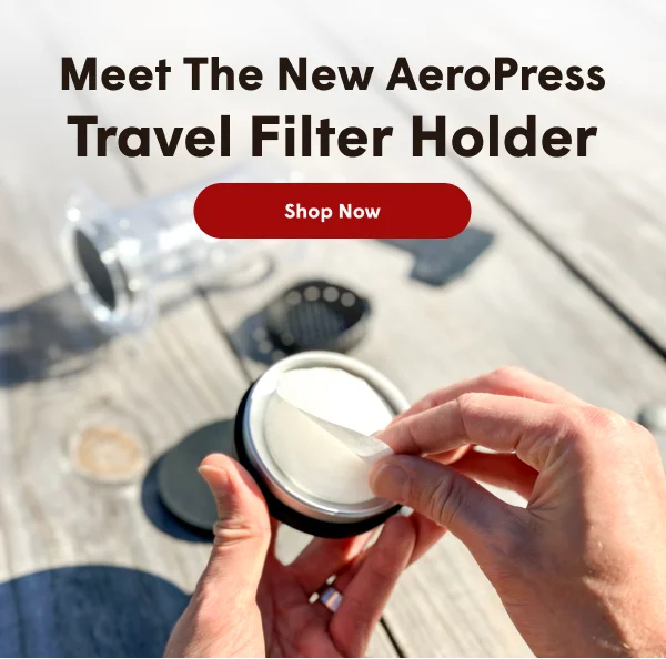 New AeroPress Travel Filter Holder