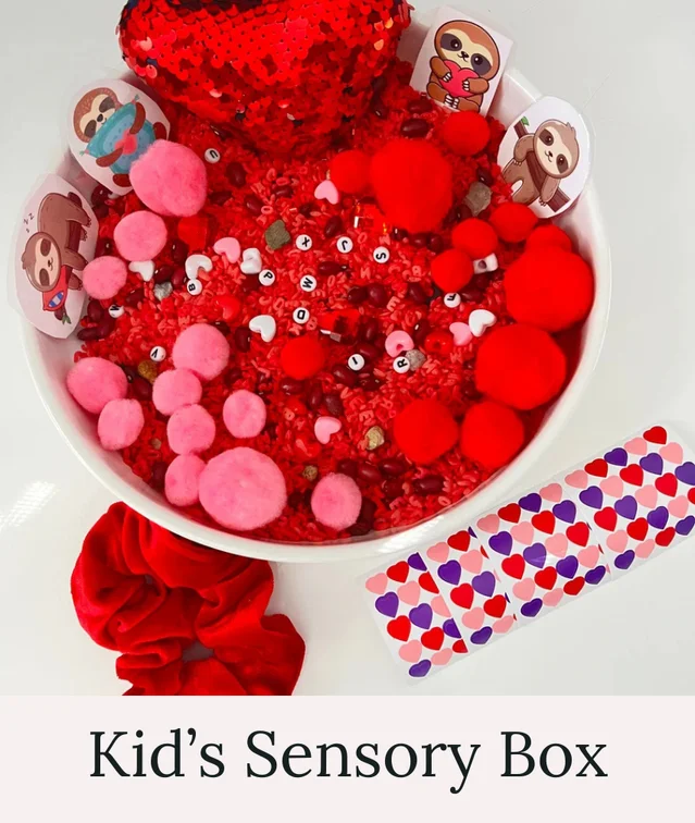 Valentine's Sensory Box