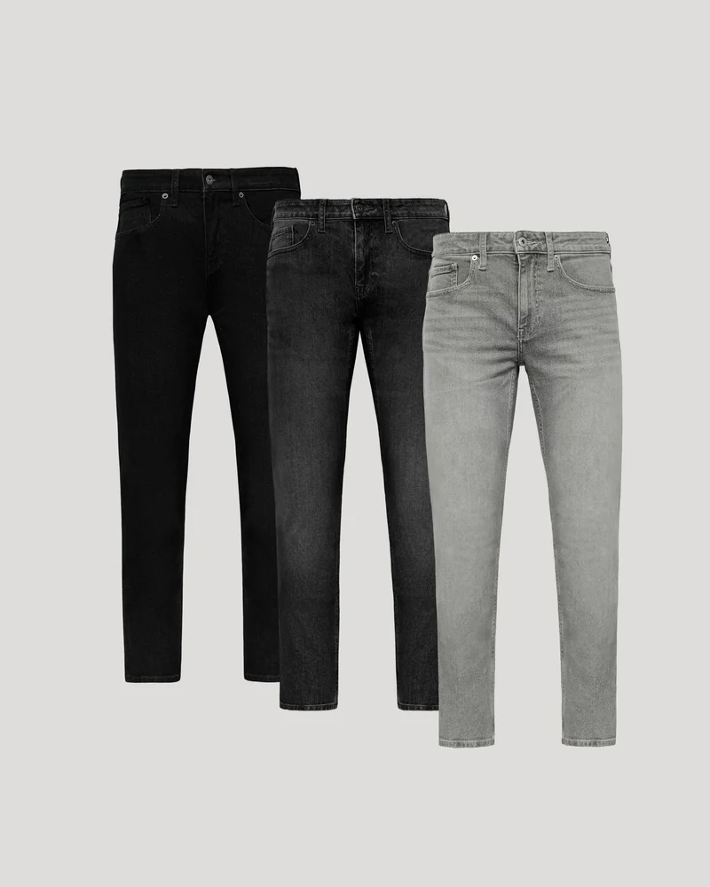 Image of Slim Authentic Denim Jeans 3-Pack