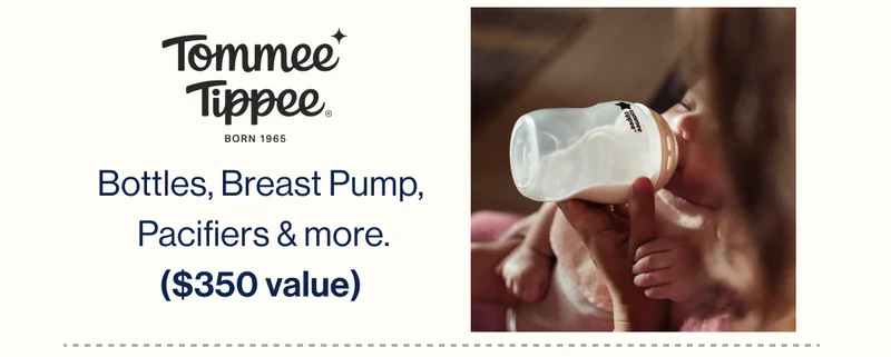 One winner will receive: @mompush_stroller: Stroller ($469.99 value) @woolino: $600 Store Credit @tommeetippeenorthamerica: Bottles, Breast Pump, Pacifiers, and more ($350 value) @babybrezza: Bottle Washer Pro ($300 value) @birdbeco: 3-month supplement subscription ($250 value) @lalo: The Chair ($235 value) @totterandtumble: $215 worth of products @junobiebags: $200 Store Credit @matrescenceskin: $200 Store Credit @missionmightyme: $200 Store Credit