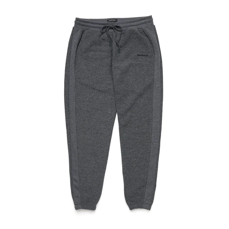 Image of Inside Out French Terry Jogger - Heather Grey