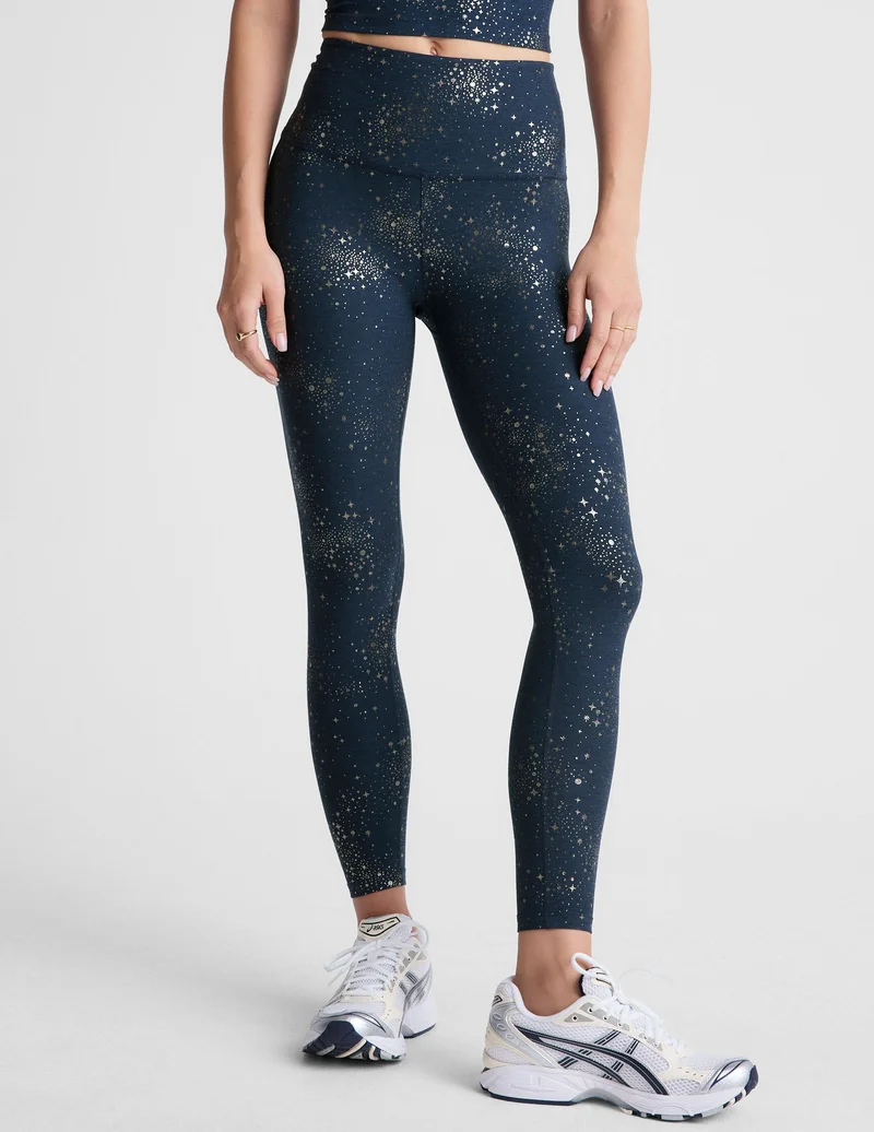 Image of Navy Lucky Stars SoftShine High Waisted Legging