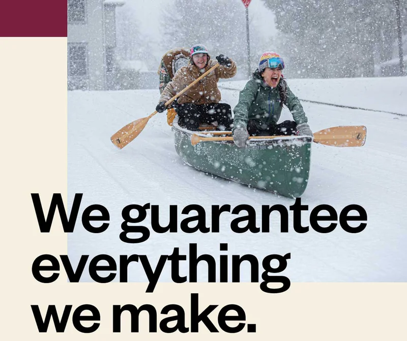 We guarantee everything we make.