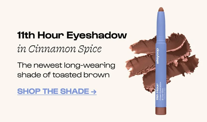 End of Summer Sale. 11th Hour Eyeshadow in Cinnamon Spice. 20% off SUNSET20