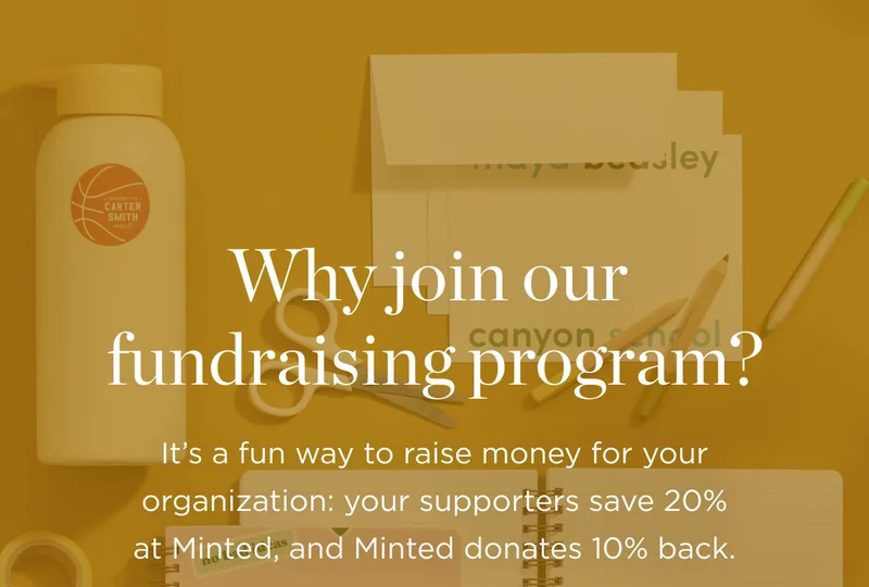 Why Join Our Fundraising Program?