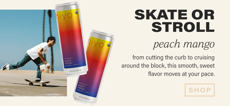 **skate or stroll** peach mango  from cutting the curb to cruising around the block, this smooth, sweet flavor moves at your pace.  shop
