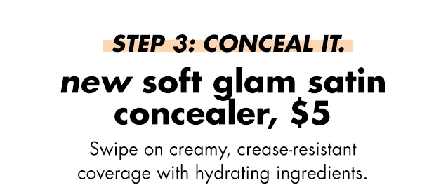 Step 3: Conceal it. Step 3: Conceal it.