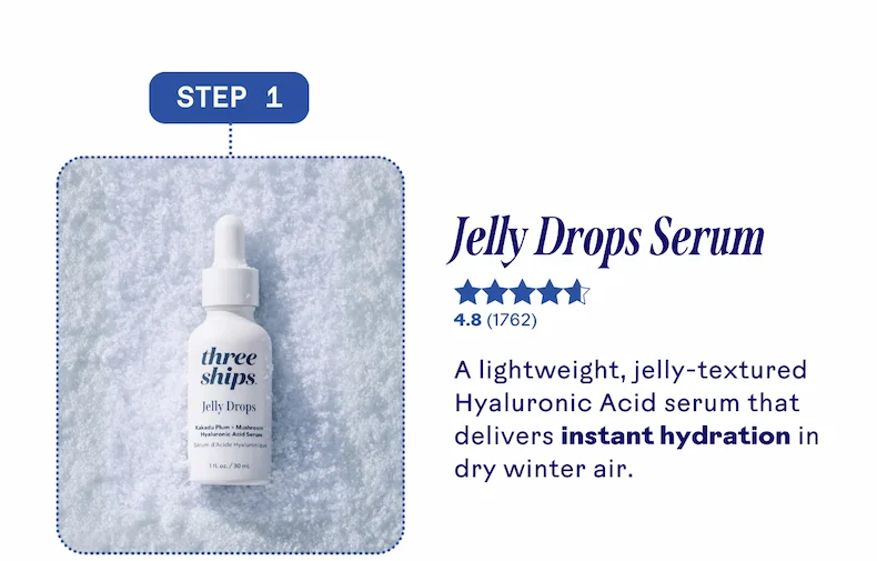Step 1: Jelly Drops Serum