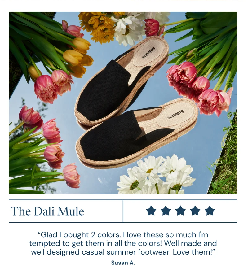 The Dali Mule Espadrille