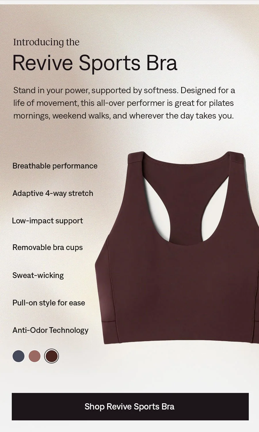 Introducing: Revive Sports Bra