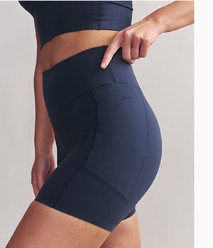 Revive 6'' Short: Navy Blue