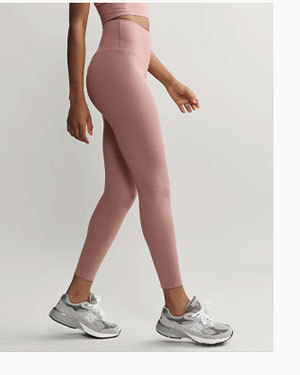 Revive 7/8 Legging: Mauve