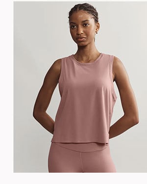 Serene Tank: Mauve