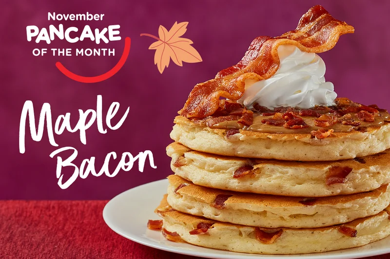 NOVEMBER PANCAKE OF THE MONTH: MAPLE BACON
