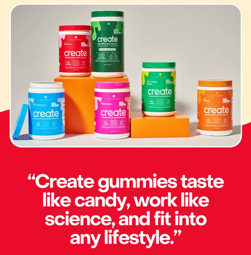 "Create gummies taste like candy, work like science, and fit into any lifestyle."