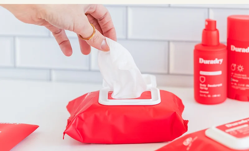 Antiperspirant Body Wipes