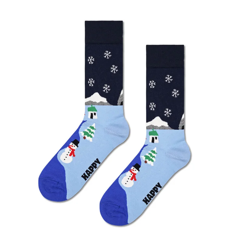 The Little House On The Snowland Sock