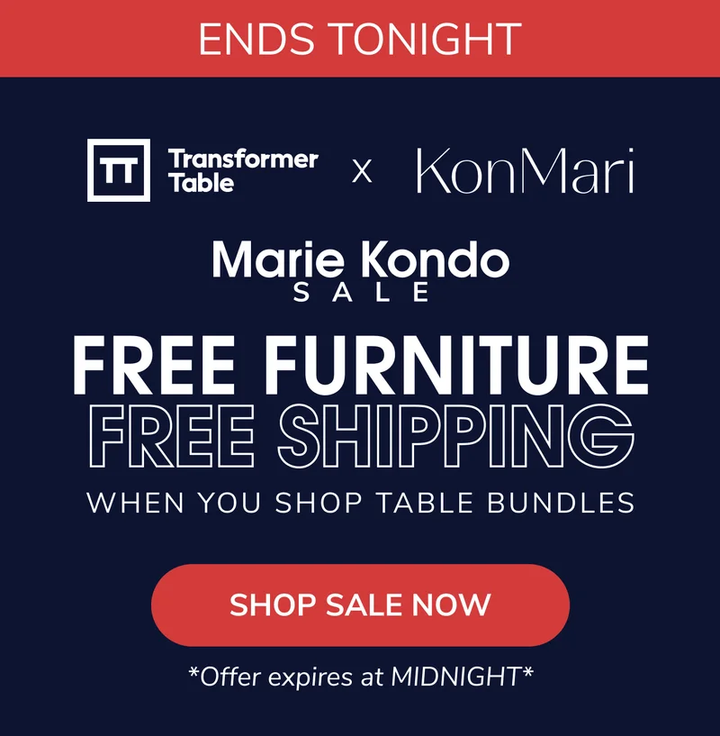 FREE Furniture + FREE Shipping Ends Tonight