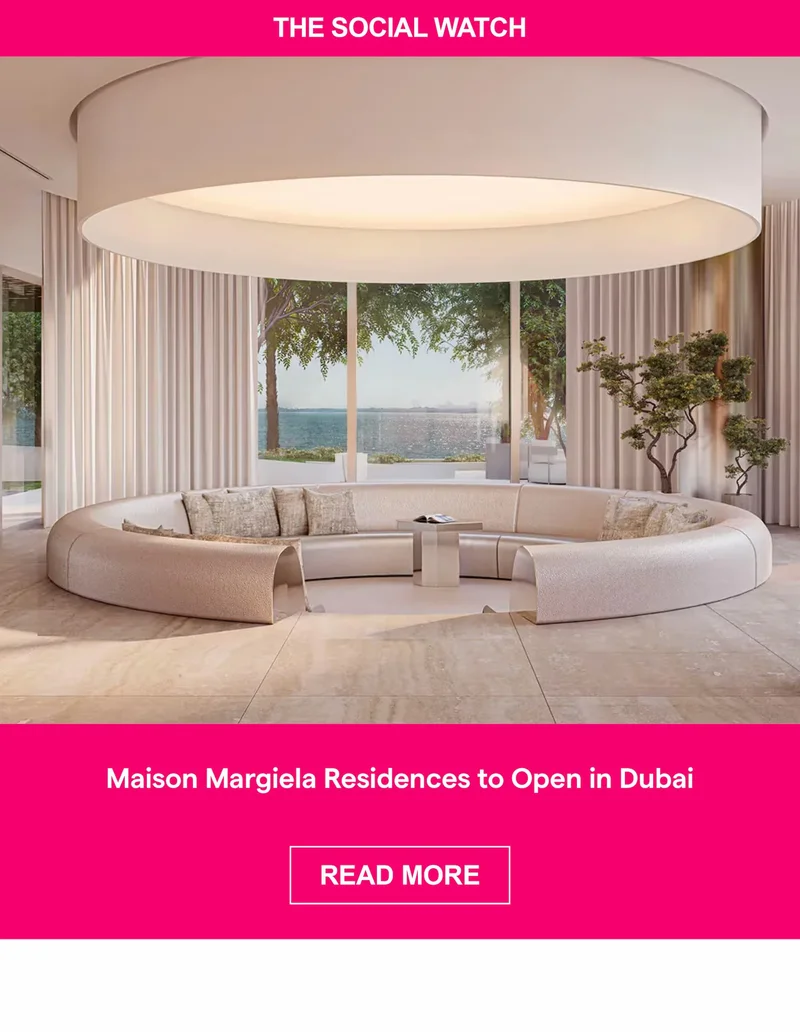 Maison Margiela Residences to Open in Dubai
