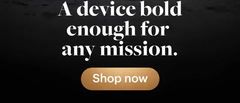 A trimmer bold enough for any mission.