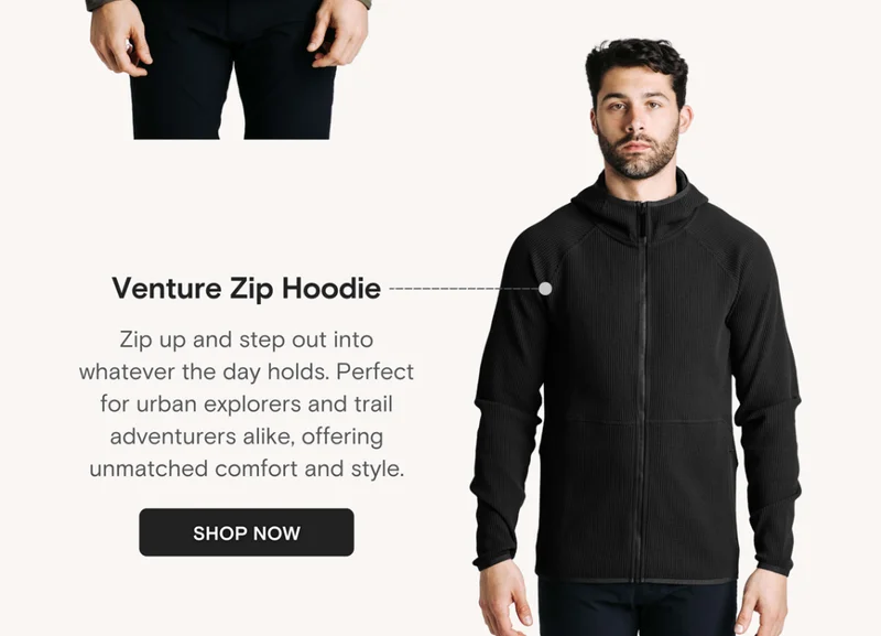 Venture Zip Hoodie