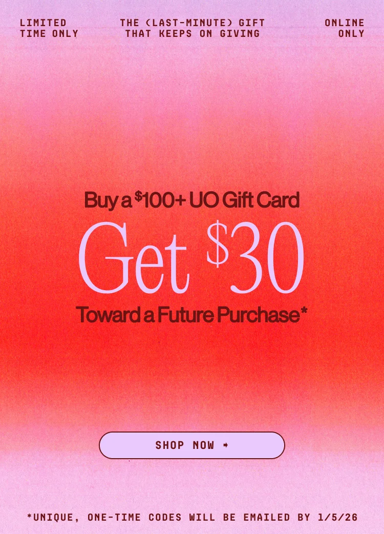 IMAGE-GIFT CARD SPEND $100, GET $30