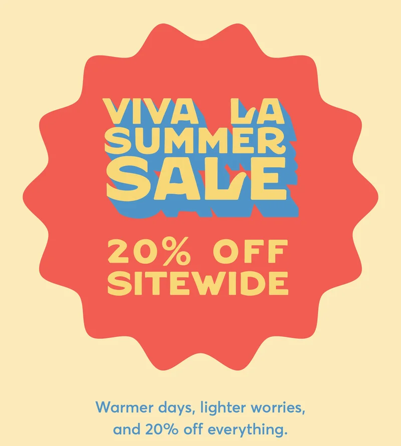 Viva la summer.