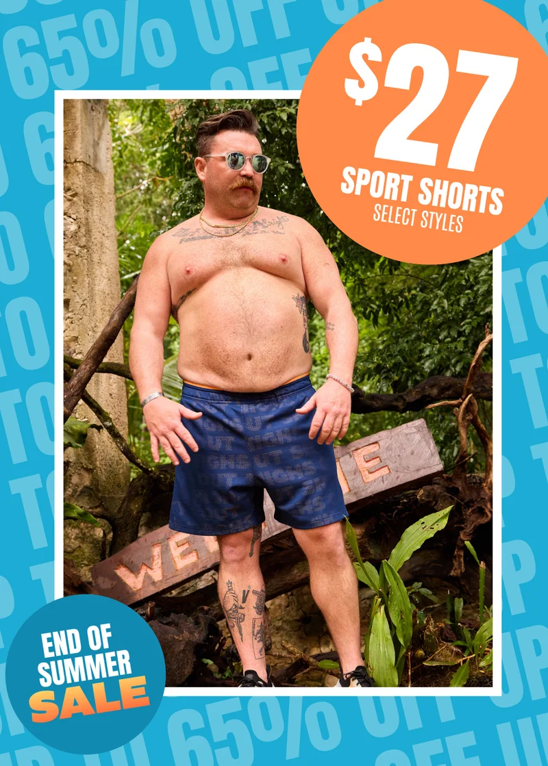 THE END OF SUMMER SALE: Sport Shorts Starting at $27
