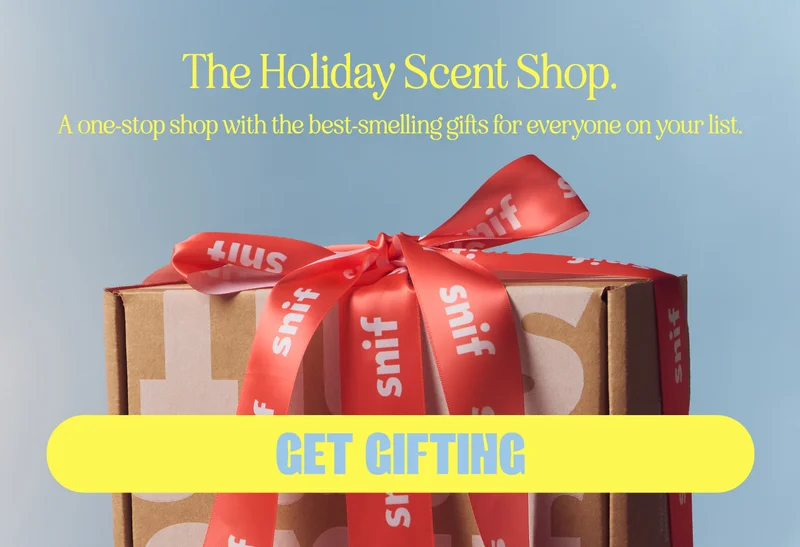 the Holiday Scent Shop. A one-stop shop with the best-smelling gifts for everyone on your list.