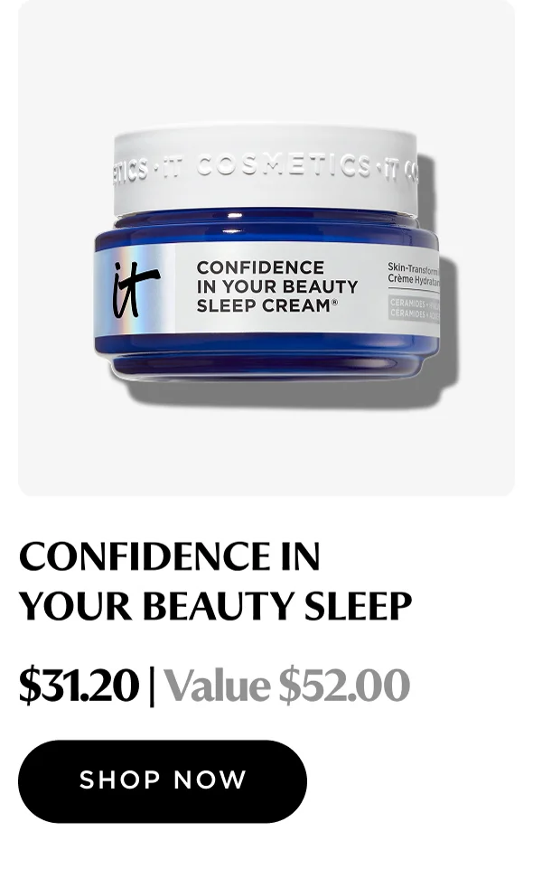 CONFIDENCE IN YOUR BEAUTY SLEEP
