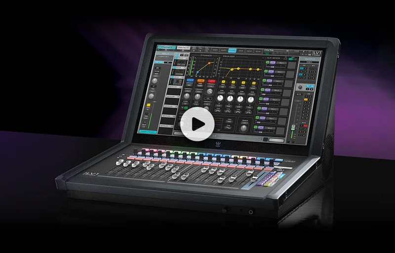 Introducing eMotion LV1 Classic: The new fully integrated live mixing console by Waves